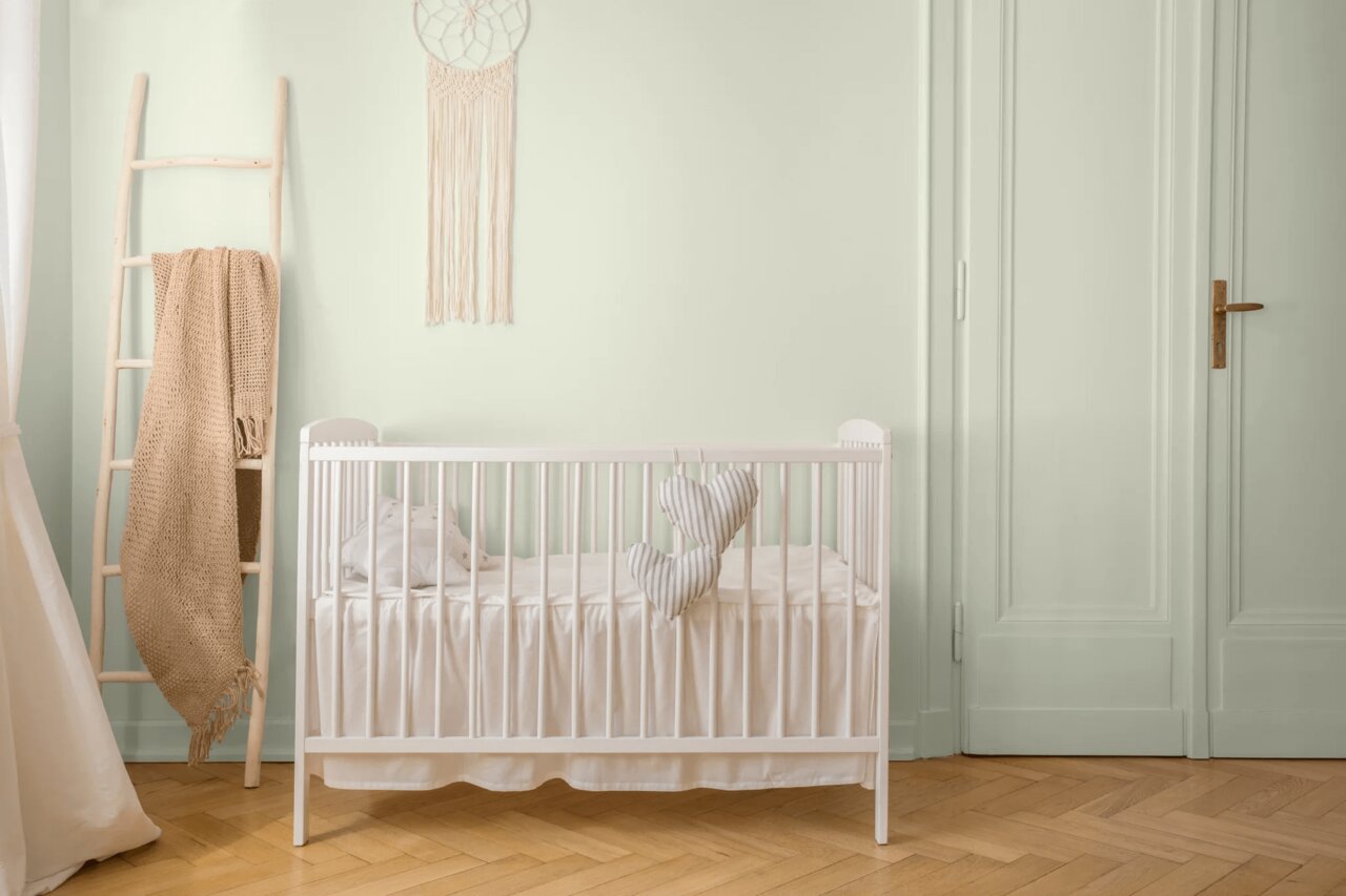The 8 best light green paint colors for your nursery