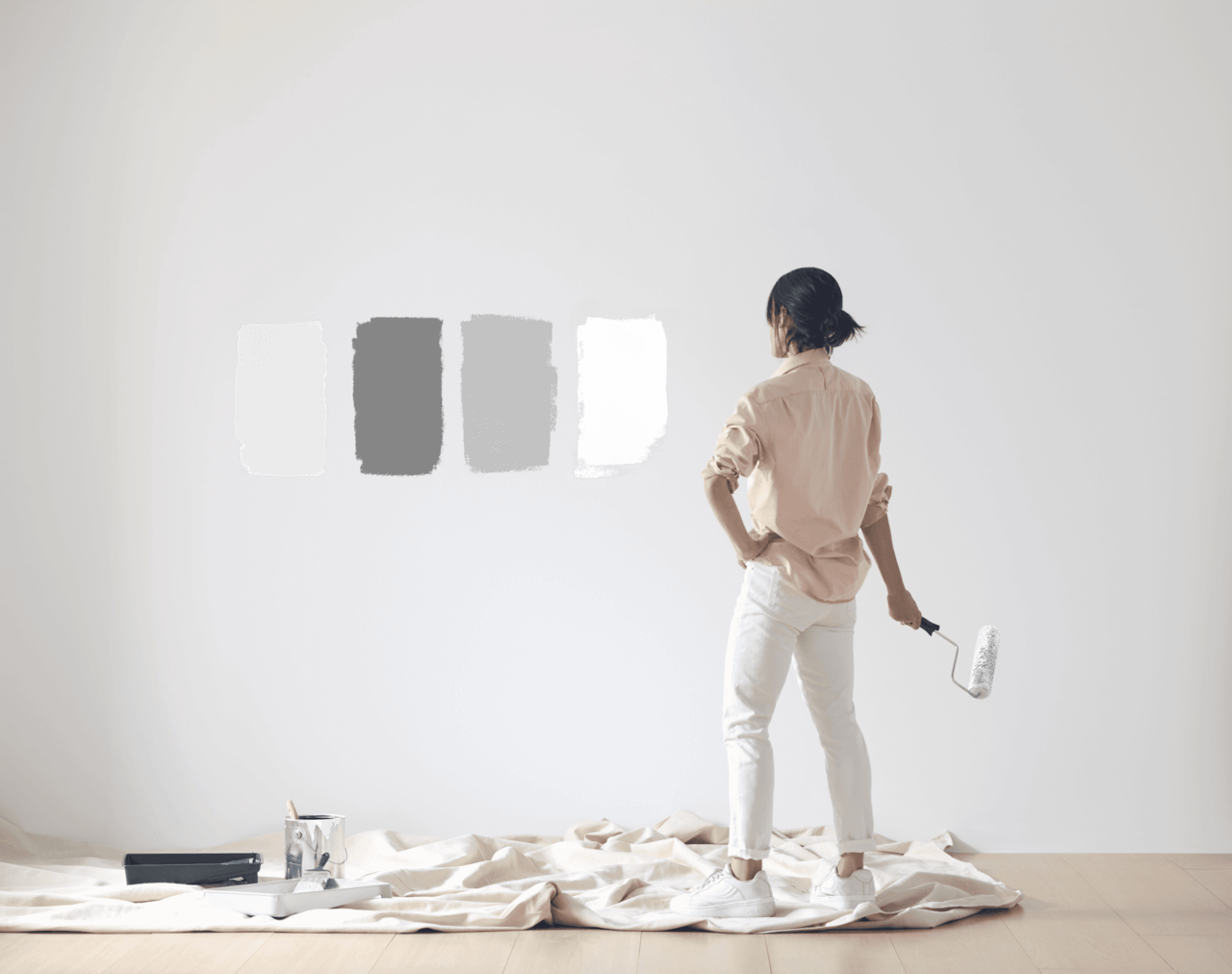 Peel & Stick Paint Samples - The New Way – COAT Paints